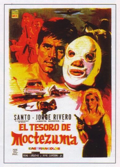 Santo En el Tesoro de Moctezuma (1966)